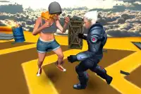 Superhero wrestling 3D – kung fu fighter Screen Shot 4