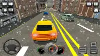 Grand Taxi Simulator 2020-Modern Taxi Driving Game Screen Shot 1