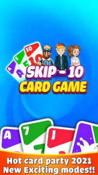 Skip 10 - Card Games Screen Shot 2