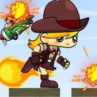 Run Cowgirl Run - 2D Platformer Game Jump and Run