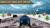 Snow Jeep Drifting Rally Screen Shot 0