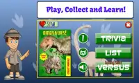 Dinosaurier-Quiz und Aufkleber Screen Shot 0