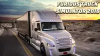 Furious Truck Simulator 2016 Screen Shot 0