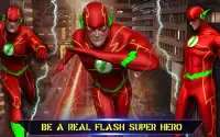 Flash Superhero Games - Super Light Crime City 3D Screen Shot 7