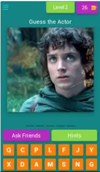 Guess The Actor from LOTR Screen Shot 0