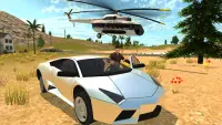 Helicopter Flying Car Driving Screen Shot 0