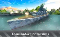 Naval Wars 3D: batalla de naves de guerra Screen Shot 2