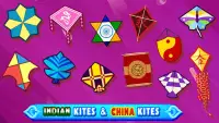 India vs China kite flying game Screen Shot 0