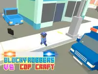 Blocky Robbers VS Cop Craft 3D Screen Shot 7