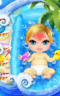 Baby Care Simulator: Beach Fun Screen Shot 11