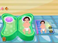 जन्म जुड़वाँ लड़कियों के खेल Screen Shot 4