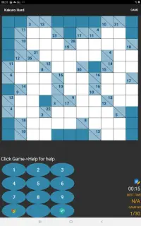 Killer Sudoku KenKen Futoshiki  Kakuro Crossword Screen Shot 12