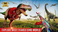 دينو هنتنغ : ألعاب الديناصورات Screen Shot 0