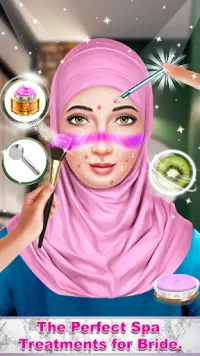 Hijab Wedding Makeup And Salon Screen Shot 0