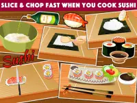 Japanese Food Maker Food Games Screen Shot 1