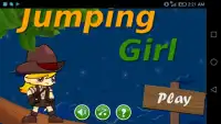 Jumping Girl Adventure Free. Screen Shot 0