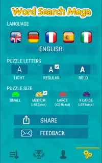 Word Search Mega - Word Puzzle Screen Shot 6