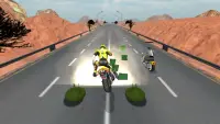 Traffic Moto Bike Attack Race Screen Shot 7