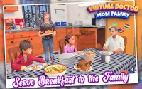 Jogo Virtual Doctor Mom Family Sim Screen Shot 0