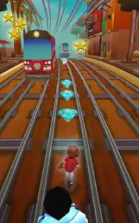 Subway Rush 3D: Endless Runner Screen Shot 2