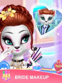 Cuty Kitty Royal Wedding Praparation & Pet DayCare Screen Shot 3