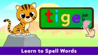 Kids Spelling & Reading Games Screen Shot 1