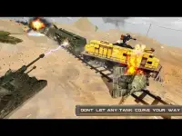 Поезд против танков: стрельба Screen Shot 1