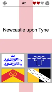 Counties of England - Quiz on county towns & flags Screen Shot 4