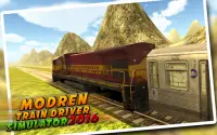 Moden Keretapi Drive Sim 2016 Screen Shot 15