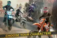 мотоцикл гонка vs злой зомби Screen Shot 3