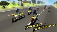 Highway Trail Bike Racer game- new bike stunt race Screen Shot 2
