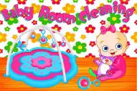 Baby Rooms Cleaning Game Screen Shot 0