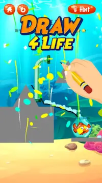Draw 4 Life - Save Fish's Life Screen Shot 5