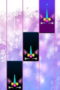 Unicorn Purple Piano Tiles 2018 Screen Shot 0
