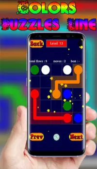 Colors Puzzle Line Screen Shot 2