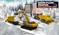 Winter Snow Rescue Excavator Screen Shot 6