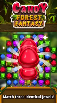 Candy forest fantasy : Match 3 Puzzle Screen Shot 0