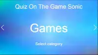 Quiz On The Game Sonic Screen Shot 0