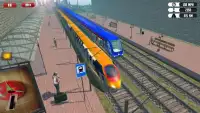 Racing In Train 2017: Fast Train Driving Simulator Screen Shot 7