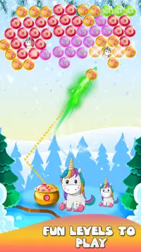 Bubble Shooter Einhorn: Bubble Shooter 2020 Screen Shot 3