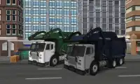 Road Garbage Dump Truck Driver Screen Shot 0