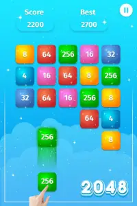 2048 Puzzle Game : Super Number Puzzle Game Screen Shot 1