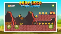 Andy Hero - Super Jungle Adventure Run Screen Shot 4