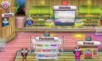 Supermarket Panda Family Shopping Game Screen Shot 1