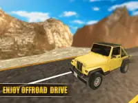 Offroad 4x4 Hill Driving - 3D Jeep Simulator 2017 Screen Shot 8
