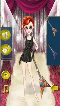 Rockstar Model Stylish Dress Up Game For Girls Screen Shot 1