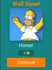 Simpsons characters quiz Screen Shot 8