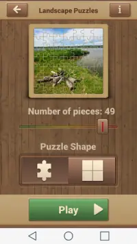 Landscape Puzzles Screen Shot 3