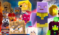 Mod vengers Superheroes zum Minecraft PE Screen Shot 2