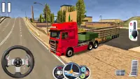 Euro Truck darmowe gry: wielki kierowca ciężarówki Screen Shot 1